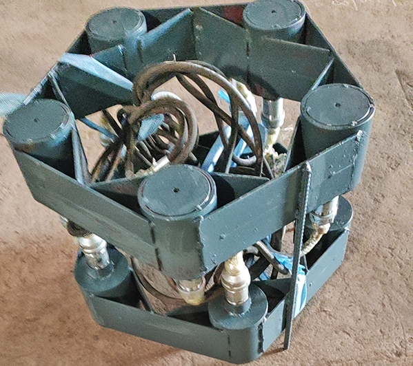 自平衡荷载箱的安装